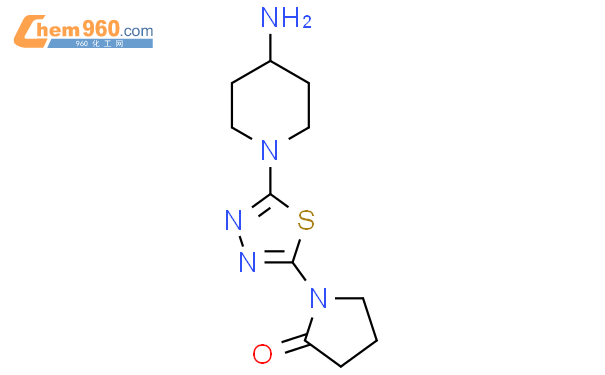 [Perfemiker]1-(5-(4-Aminopiperidin-1-yl)-1，3，4-thiadiazol-2-yl)pyrrolidin-2-one,95%