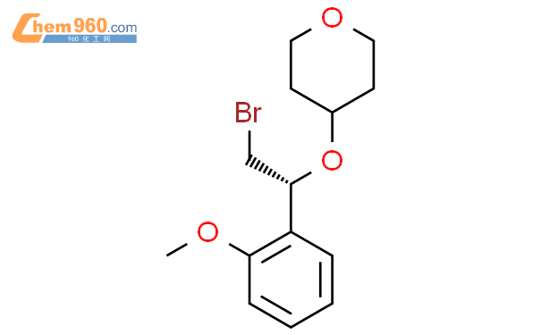 2H-Pyran, 4-[(1R)-2-bromo-1-(2-methoxyphenyl)ethoxy]tetrahydro-