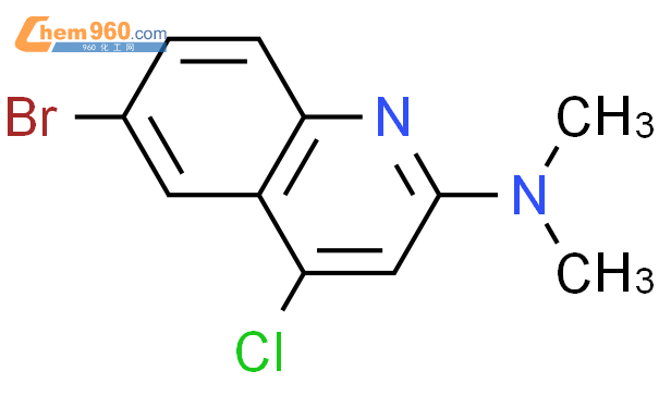 Quinolinamine Bromo Chloro N N Dimethyl Cas Quinolinamine