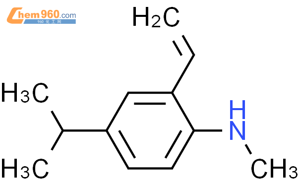 (9ci)-2-乙烯-n-甲基-4-(1-甲基乙基)-苯胺