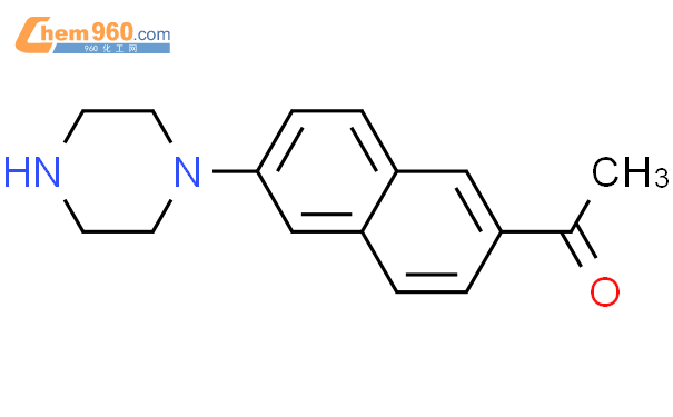 1-(6-piperazin-1-ylnaphthalen-2-yl)ethanone