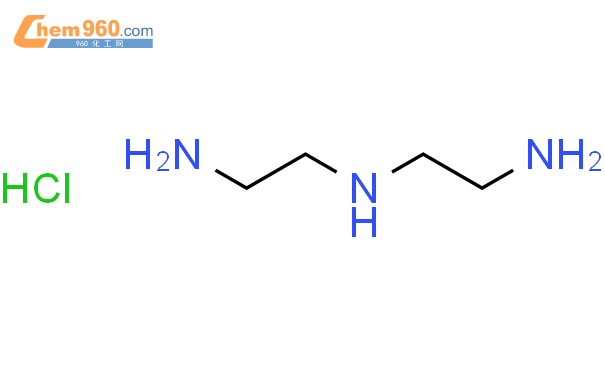 21120-99-0,N-(2-aminoethyl)ethane-1,2-diamine hydrochloride (1:1)化学式、结构 ...