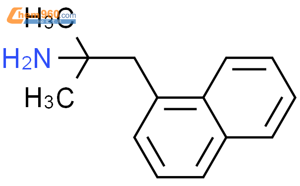 211871 49 7 2 methyl 1 naphthalen 1 ylpropan 2 amineCAS号 211871 49 7 2 methyl 1 naphthalen 1