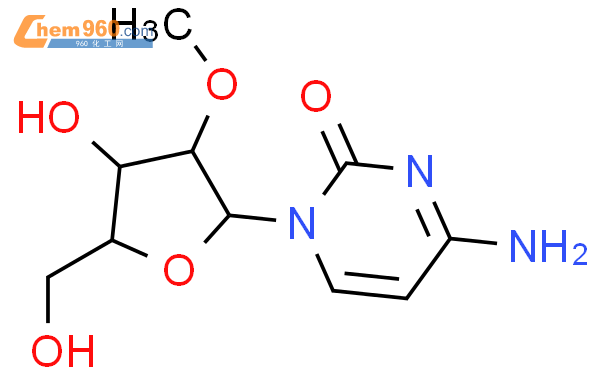 2'-甲氧基胞苷结构式图片|2140-72-9结构式图片