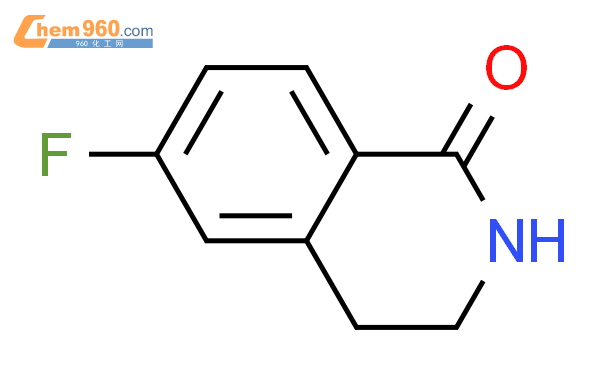 6-氟-3,4-二氢-2H-异喹啉-1-酮结构式图片|214045-84-8结构式图片