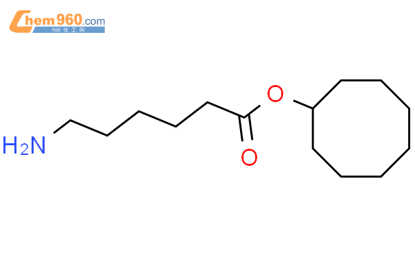 214048-67-6,Hexanoic Acid, 6-amino-, Cyclooctyl Ester化学式、结构式、分子式、mol ...