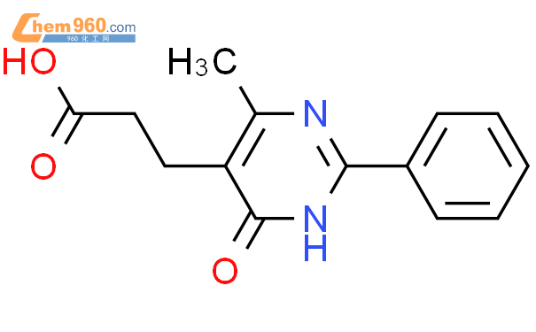 3-(4-甲基-6-氧代-2-苯基-1,6-二氢-5-嘧啶)丙酸
