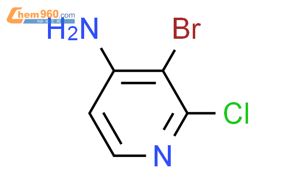 3-溴-2-氯-4-氨基吡啶结构式图片|215364-85-5结构式图片