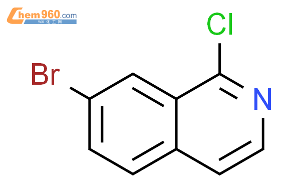 7-溴-1-氯异喹啉结构式图片|215453-51-3结构式图片