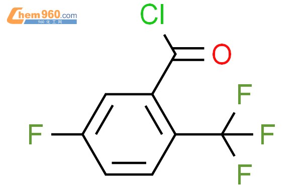 5-氟-2-(三氟甲基)苯甲酰氯结构式图片|216144-70-6结构式图片
