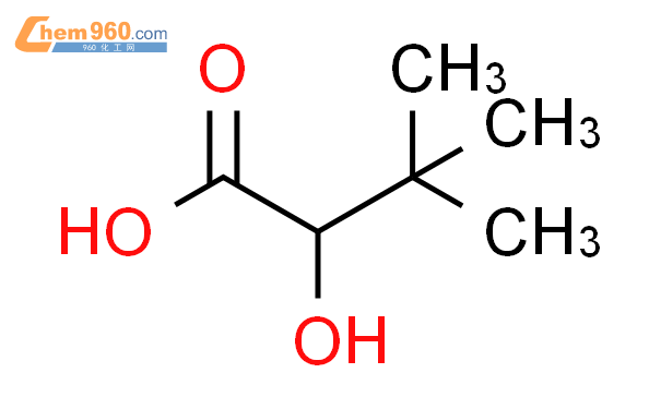 (S)-(-)-2-羟基-3,3-二甲基丁酸结构式图片|21641-92-9结构式图片