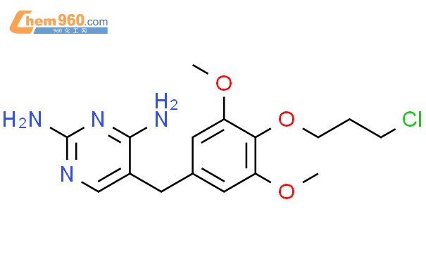 Pyrimidinediamine Chloropropoxy