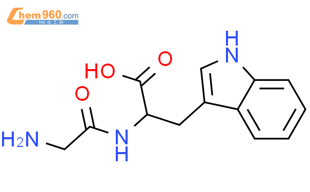 Glycyl-DL-色氨酸结构式图片|2189-26-6结构式图片