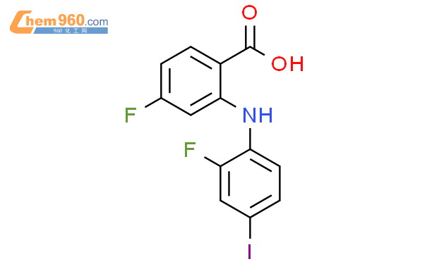 Benzoic Acid Fluoro Fluoro Iodophenyl Amino Cas