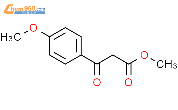 3-(4-甲氧基苯基)-3-氧代丙酸甲酯结构式图片|22027-50-5结构式图片
