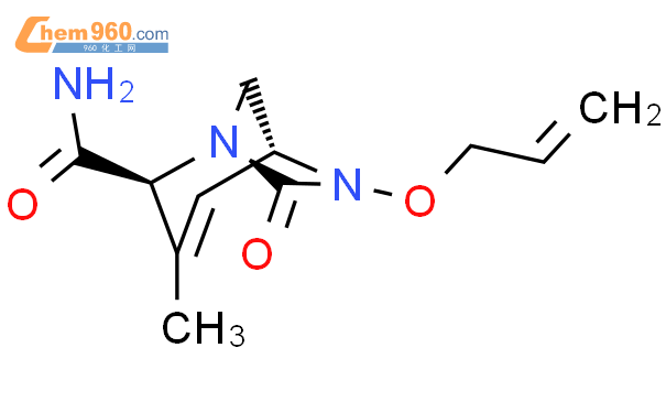 (1R,2S,5R)-3-Methyl-7-oxo-6-(2-propen-1-
yloxy)-1,6-diazabicyclo[3.2.1]oct-3-ene-2-
carboxamide