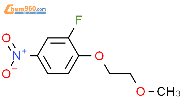 2-氟-1-(2-甲氧基乙氧基)-4-硝基苯