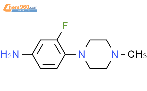 3-氟-4-(4-甲基哌嗪基)苯胺