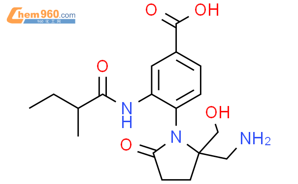 221381 87 9 Benzoic Acid 4 2 Aminomethyl 2 Hydroxymethyl 5 Oxo 1