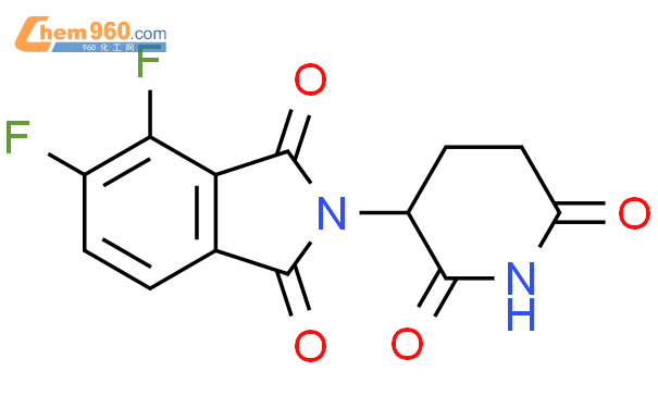 1H-Isoindole-1,3(2H)-dione, 2-(2,6-dioxo-3-piperidinyl)-4,5-difluoro-