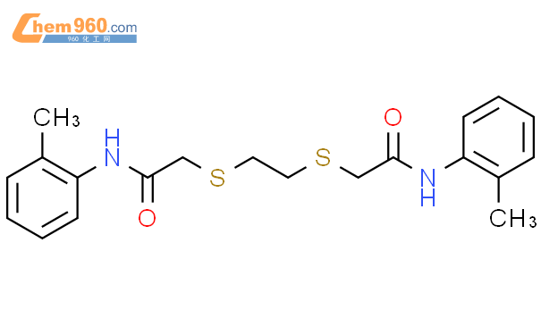 Acetamide Ethanediylbis Thio Bis N Methylphenyl Cas