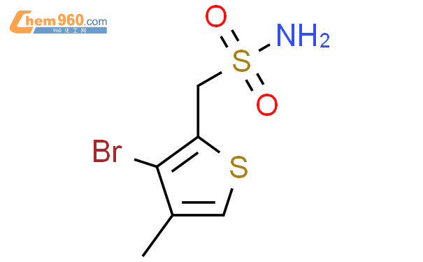 2228150 61 43 Bromo 4 Methylthiophen 2 Ylmethanesulfonamide化学式、结构式