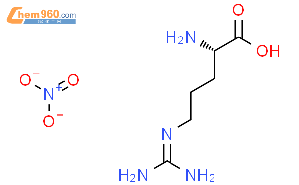 l-精氨酸硝酸鹽結構式圖片|223253-05-2結構式圖片