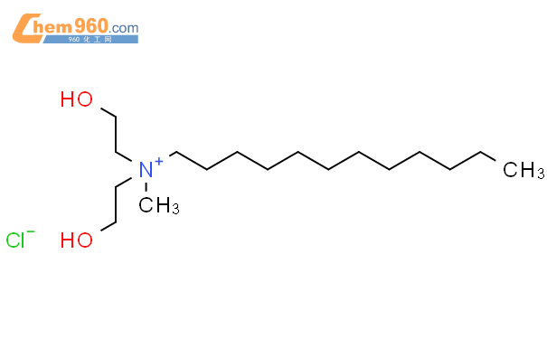 双(2-羟乙基)甲基十二烷基氯化铵结构式图片|22340-01-8结构式图片