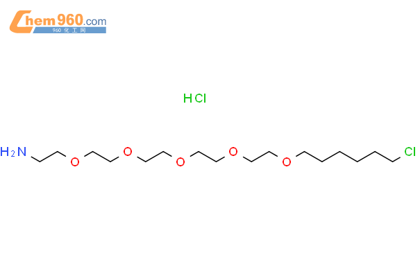 NH2-PEG5-C6-Cl (hydrochloride)