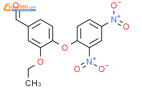 3-ethoxy-4-(2,4-dinitro-phenoxy)-benzaldehyde
