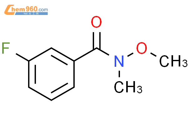 3-氟-N-甲氧基-N-甲基苯甲酰胺