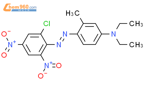 226563 38 8 Benzenamine 4 2 chloro 4 6 dinitrophenyl azo N N diethyl 3 methyl CAS号 226563 38