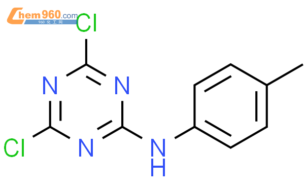 2272 24 4135 Triazin 2 Amine46 Dichloro N 4 Methylphenyl 化学式、结构式