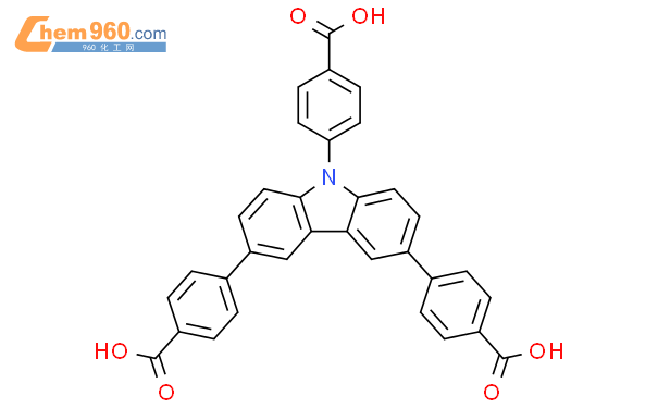 4,4',4''-(9H-Carbazole-3,6,9-triyl)tribenzoic acid