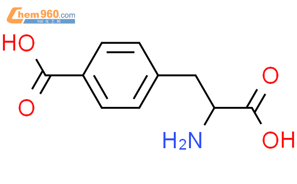 4-(2-氨基-2-甲酸基乙基)苯甲酸结构式图片|22976-70-1结构式图片