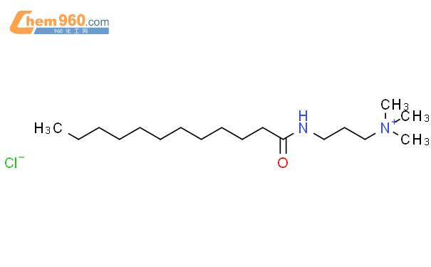 椰油酰丙基三甲基氯化铵结构式图片|22981-54-0结构式图片