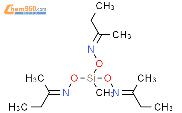 甲基三丁酮肟基硅烷结构式图片|22984-54-9结构式图片