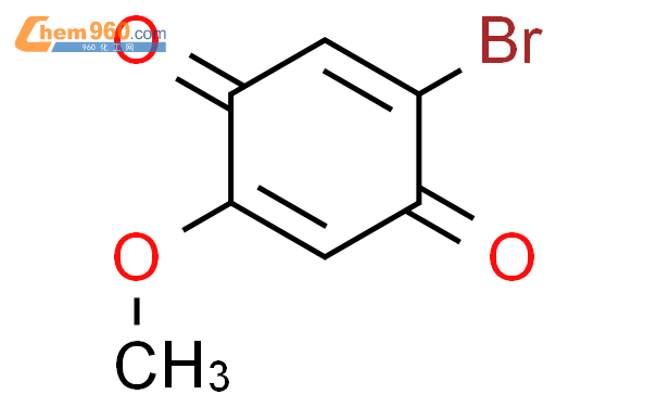 2,5-环已二烯-1,4-二酮 2-溴-5-甲氧基-结构式图片|23030-65-1结构式图片