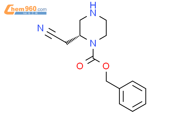 (R)-2-(氰甲基)哌嗪-1-羧酸苄酯