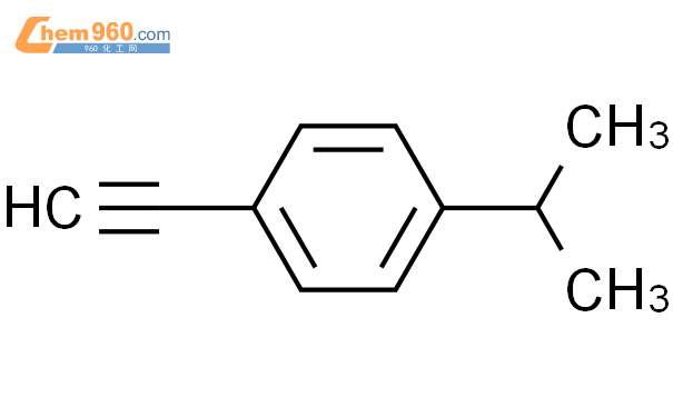 4-异丙基苯乙炔结构式图片|23152-99-0结构式图片