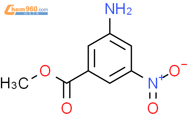 3-氨基-5-硝基苯甲酸甲酯结构式图片|23218-93-1结构式图片