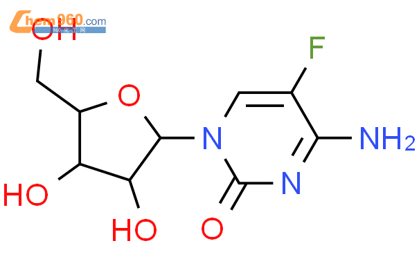 五氟尿嘧啶结构图图片