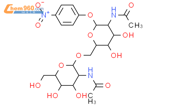 4-硝基苯基-2-乙酰氨基-6-O-(2-乙酰氨基-脱氧-Β-D-吡喃葡萄糖基)-2-脱氧-Α-D-吡喃半乳糖苷