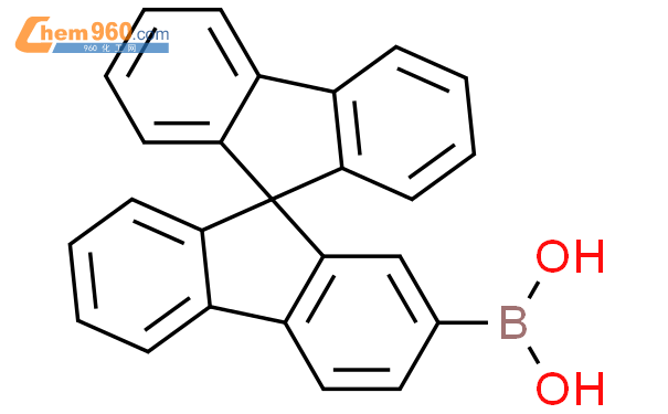 B-9,9'-螺二芴-2'-基硼酸结构式图片|236389-21-2结构式图片