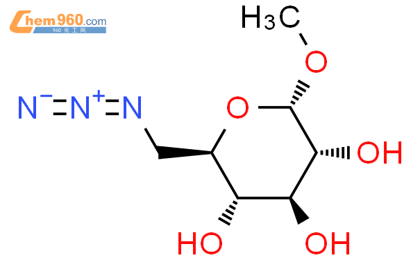 甲基-6-叠氮-6-脱氧-alpha-D-吡喃葡萄糖苷