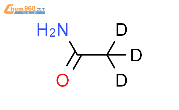 乙酰胺-d3氘代結構式圖片|23724-60-9結構式圖片