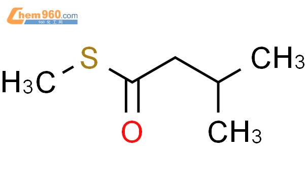3-甲基硫代丁酸 S-甲酯结构式图片|23747-45-7结构式图片