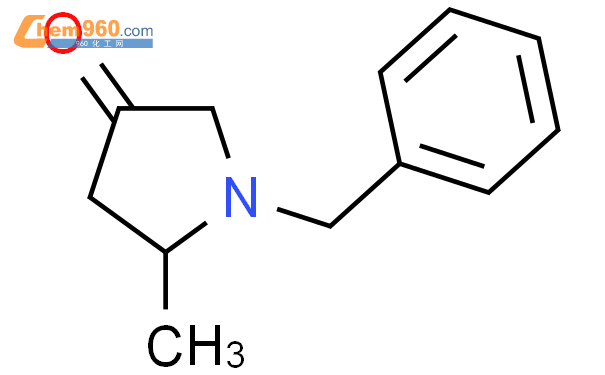 1-苄基-5-甲基吡咯烷-3-酮