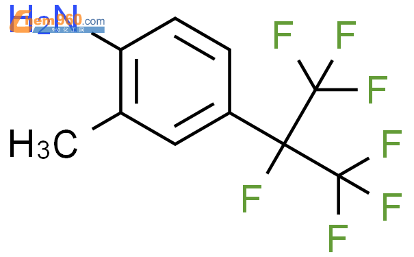4-(1,1,1,2,3,3,3-heptafluoropropan-2-yl)-2-methylaniline