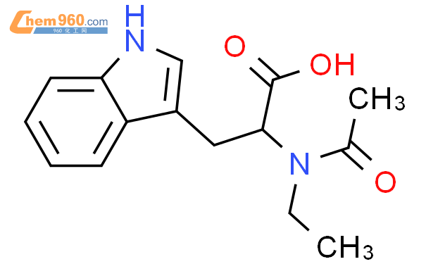 N-乙酰基-L-色氨酸乙酯结构式图片|2382-80-1结构式图片